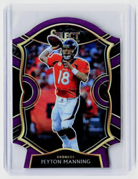 2020 Panini Select Football Peyton Manning Concourse Purple Prizm #31 - front