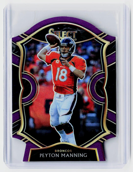 2020 Panini Select Football Peyton Manning Concourse Purple Prizm #31 - front
