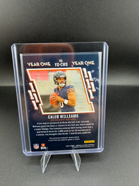 2024 Panini Rookies & Stars Year One Caleb Williams YO-CWS Patch Rookie - back