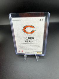 2018 Panini Illusions Time Machines Trey Burton Mike Ditka #59 - back