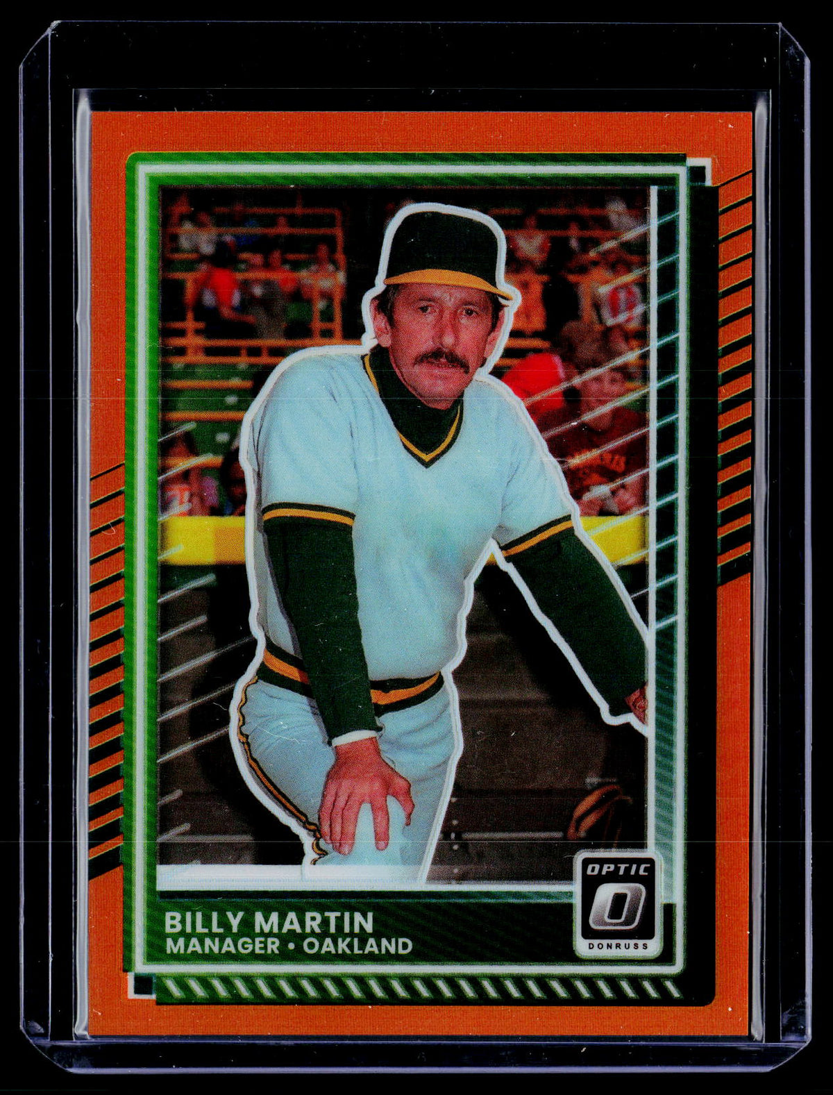 2025 Panini Donruss Optic Billy Martin Orange #68 /199 - front