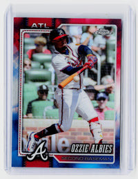 2026 Topps Chrome Ozzie Albies #297 Atlanta Braves - front