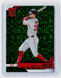 2026 Panini Donruss Elite Baseball Marcelo Mayer #75 Boston Red Sox Rookie - front
