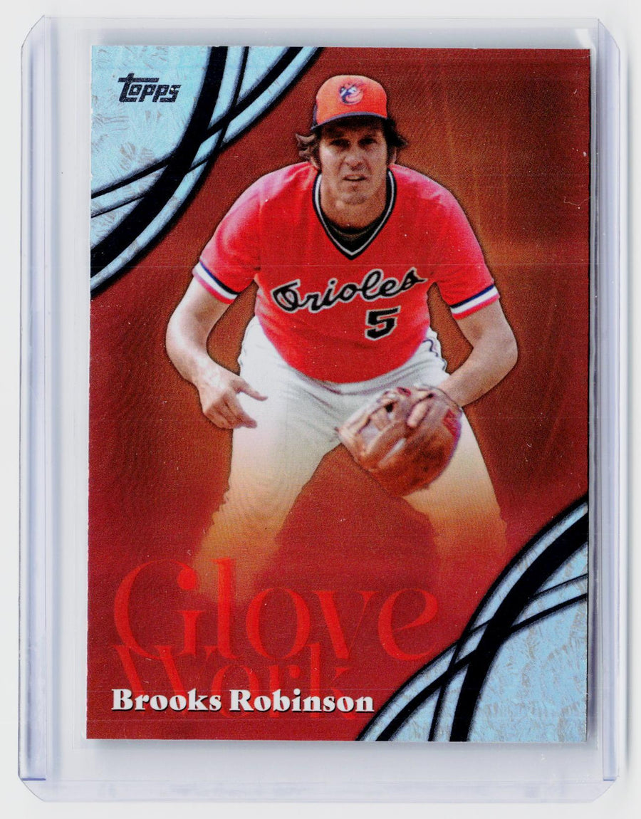 2026 Topps Glove Work GW-3 Brooks Robinson Baltimore Orioles - front