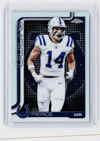 2025 Topps Chrome Alec Pierce #125 Indianapolis Colts - front