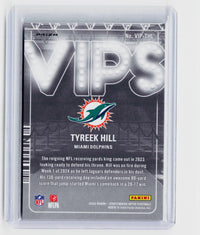 2024 Panini Contenders Optic Victory Parade Tyreek Hill VIP-TTH Miami Dolphins - back