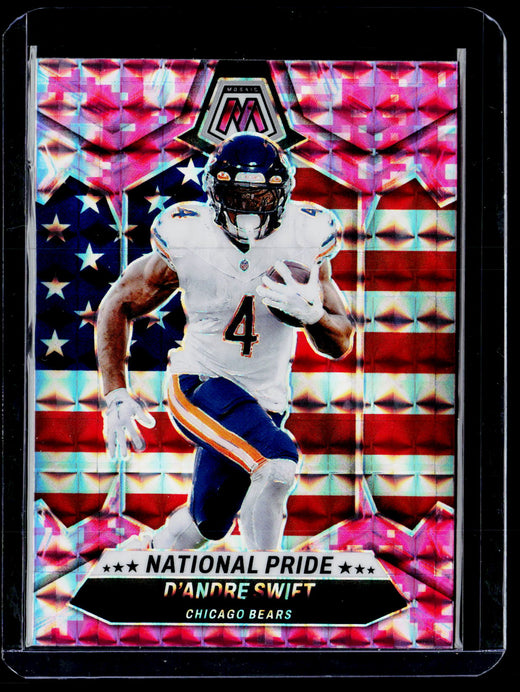 2024 Panini Mosaic National Pride D'Andre Swift #260 Chicago Bears - front