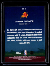 2025 Topps 8-Bit Ballers Devin Booker #8B-3 - back