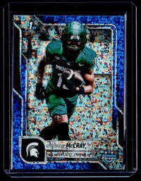2025 Topps Bowman Chrome University Chrishon McCray #155 1st Bowman Aqua Mini-Diamond /150 - front