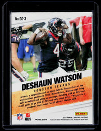 2021 Panini Mosaic Football Got Game? Deshaun Watson GG-3 - back