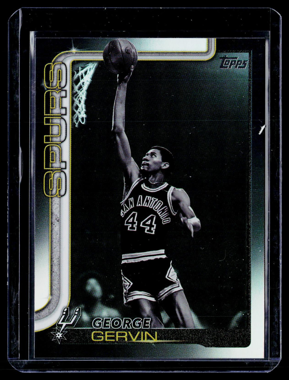 2025 Topps Basketball George Gervin San Antonio Spurs #265 - front