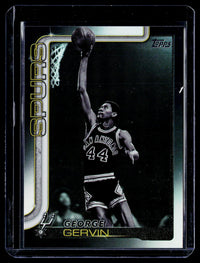 2025 Topps Basketball George Gervin San Antonio Spurs #265 - front