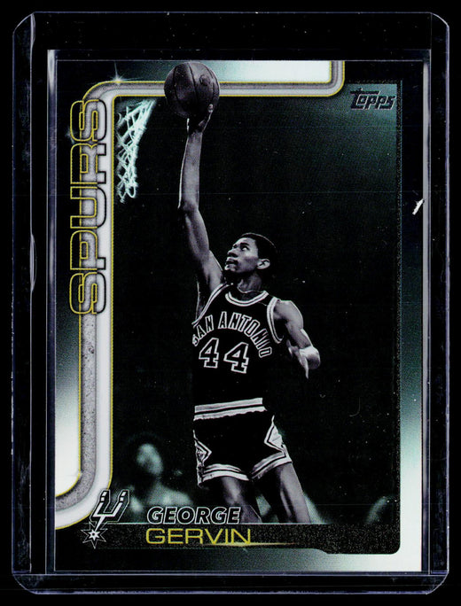 2025 Topps Basketball George Gervin San Antonio Spurs #265 - front