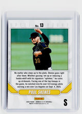 2026 Panini Donruss Elite Spellbound #13 Paul Skenes Pittsburgh Pirates - back