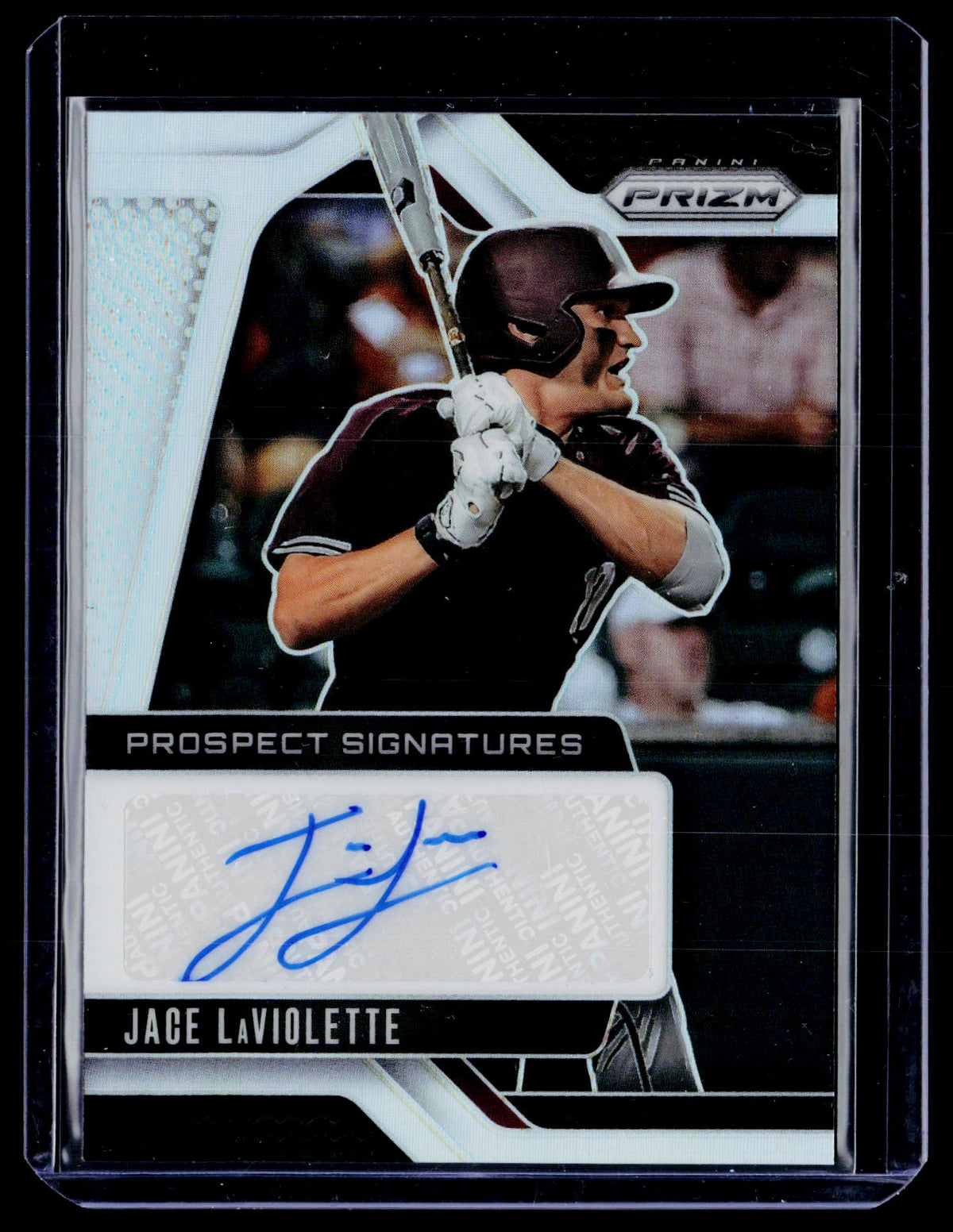 2025 Panini Prizm Baseball Prospect Signatures Jace Laviolette Auto #PS-JL - front