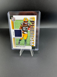 2025 Panini Donruss Rookie Phenom Jerseys Savion Williams RPJ-SWS Rookie Card - front