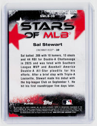 2026 Topps Stars of MLB Sal Stewart RC #SMLB-38 Cincinnati Reds - back