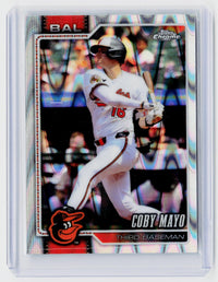2026 Topps Chrome Cody Mayo #139 Baltimore Orioles - front