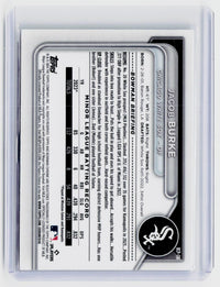 2024 Bowman Chrome Jacob Burke Chicago White Sox BCP-116 - back
