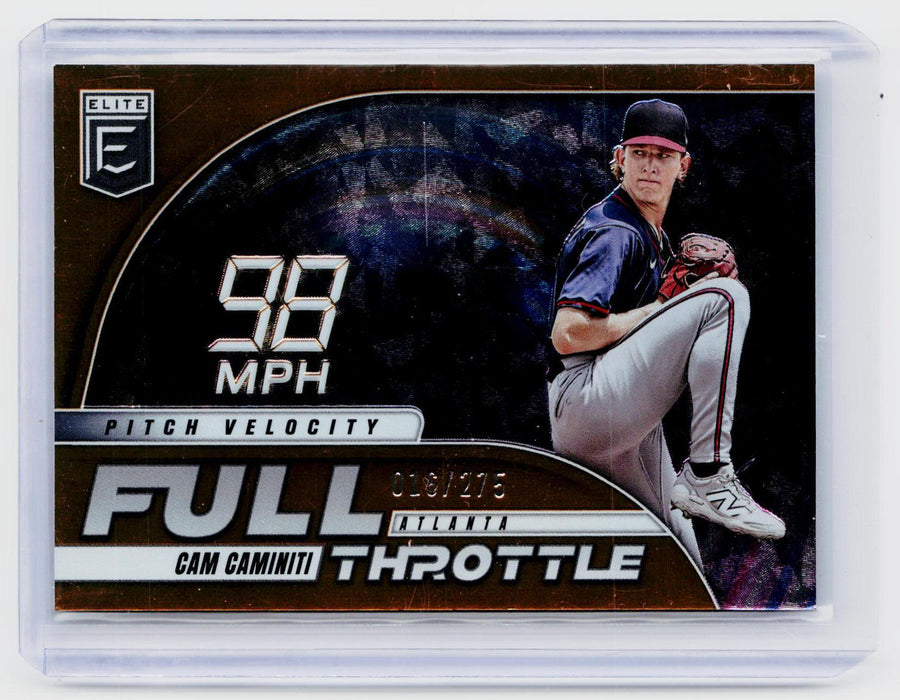 2026 Panini Donruss Elite Full Throttle Cam Caminiti #5 /275 - front