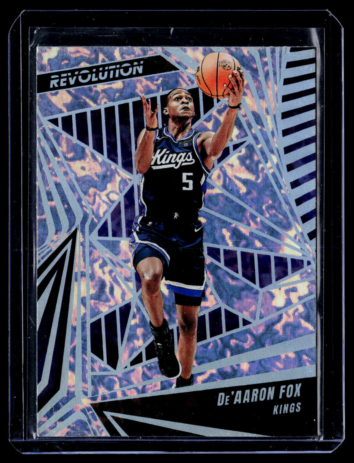 2023-24 Panini Revolution De'Aaron Fox #97 Sacramento Kings - front