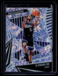 2023-24 Panini Revolution De'Aaron Fox #97 Sacramento Kings - front