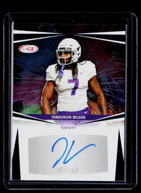 2025 SAGE Autograph TaMaurion Wilson Autograph Card #A-TW2 - front