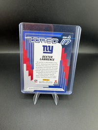 2025 Panini Score Zoned In Jerseys Dexter Lawrence ZON-DLE New York Giants - back