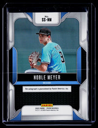2025 Panini Prizm Baseball Sensational Signatures Noble Meyer Auto #SS-NM - back