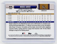 2026 Topps Chrome Maikel Garcia #84 Kansas City Royals - back
