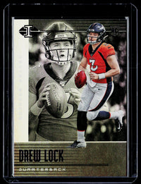 2019 Panini Illusions Football Drew Lock Rookie Card #4 - front