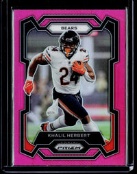2023 Panini Prizm Football Khalil Herbert #51 Chicago Bears - front