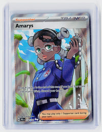 2025 Pokémon Journey Together Amarys 132/131 Prerelease Stamped - front