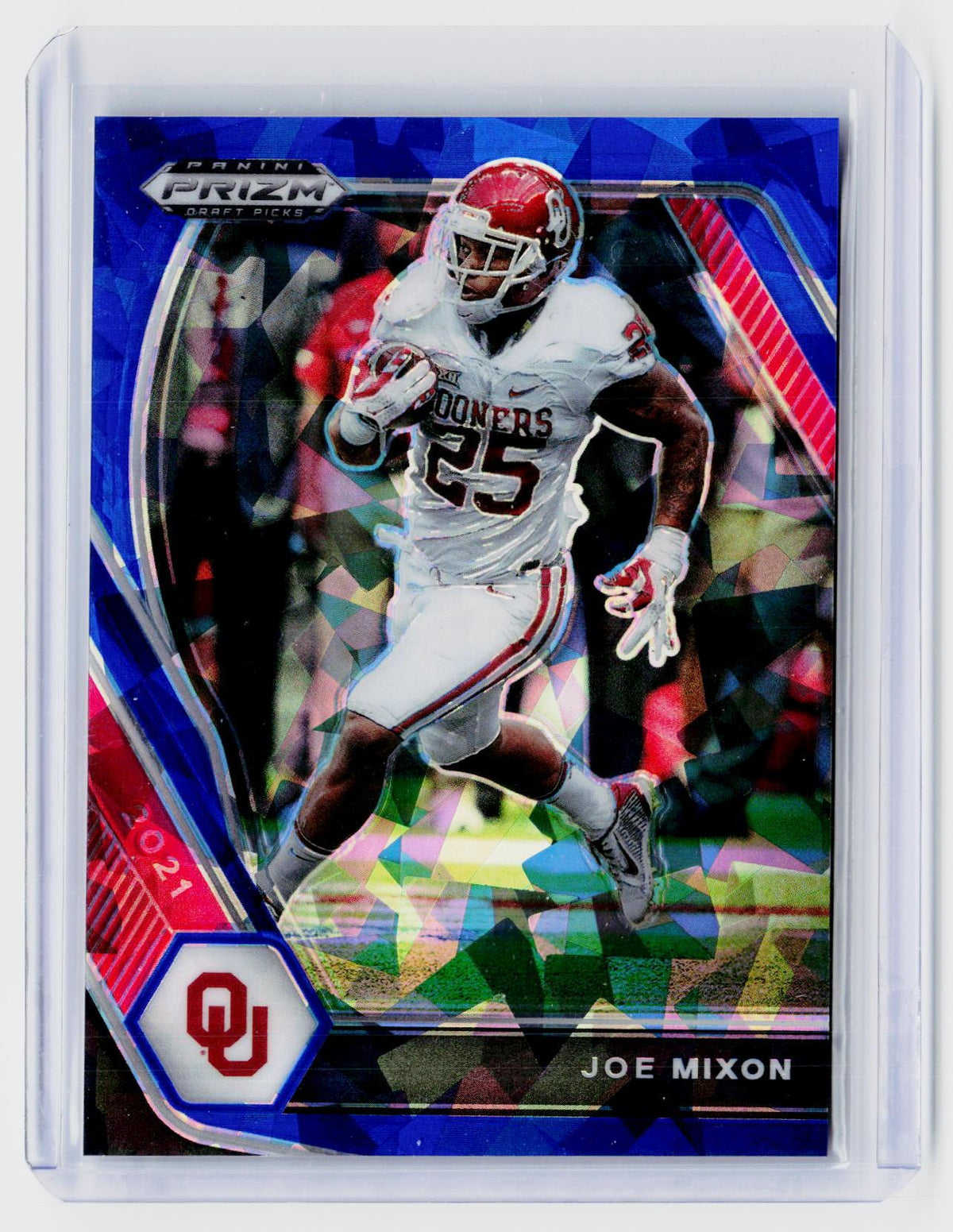 2021 Panini Prizm Draft Picks Joe Mixon Blue Prizm #93 /99 - front