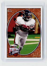 2008 Upper Deck Football Heroes Devin Hester Bronze #36 46/75 - front