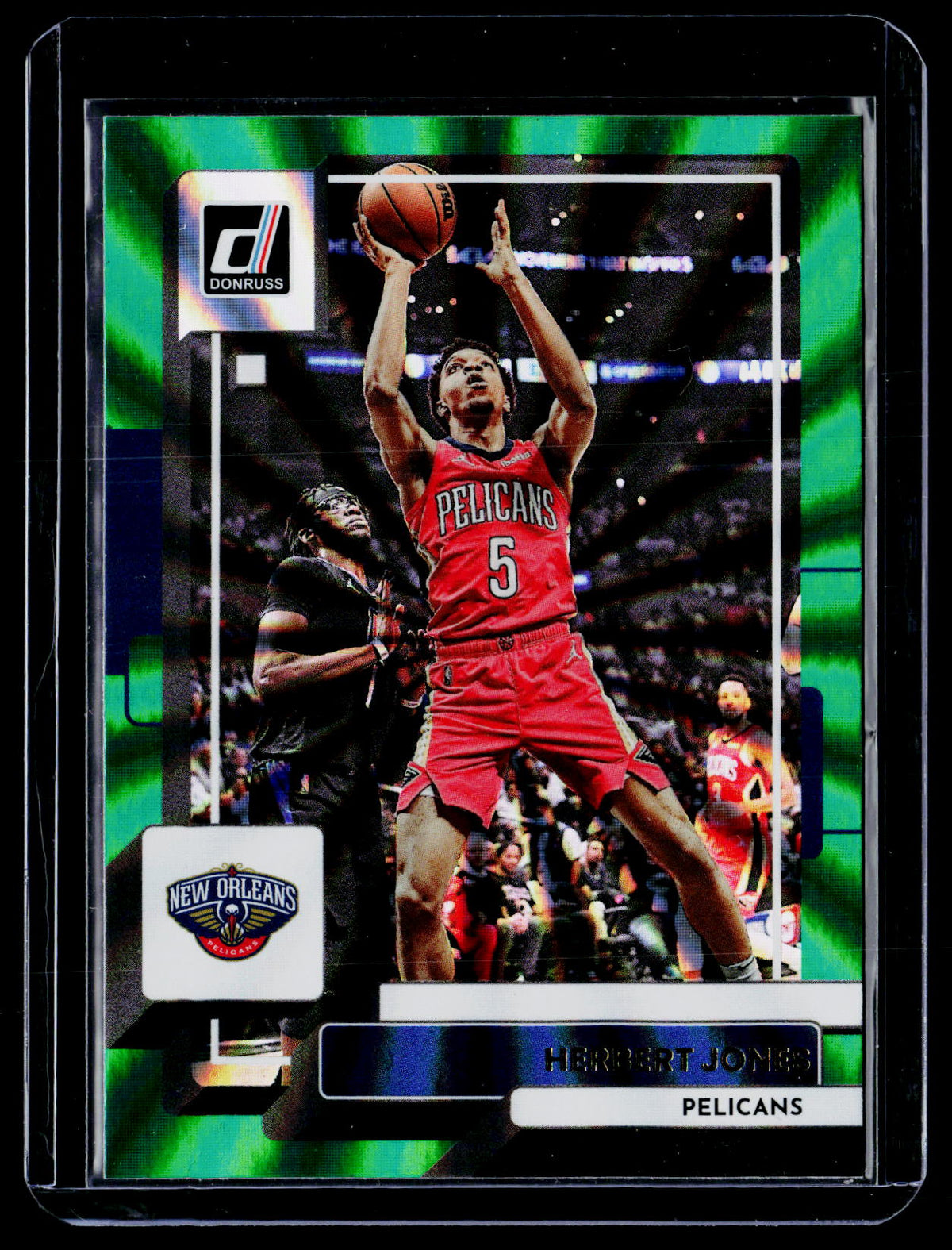 2022-23 Panini Donruss Basketball Herbert Jones #165 New Orleans Pelicans - front