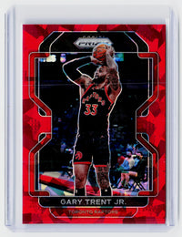2021-22 Panini Prizm Red Ice Gary Trent Jr. #131 Toronto Raptors - front