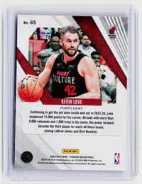 2023-24 Panini Phoenix Basketball Kevin Love #65 Miami Heat - back