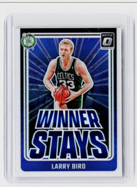 2024-25 Panini Donruss Optic Winner Stays Larry Bird #19 Boston Celtics - front
