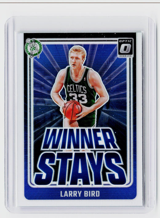 2024-25 Panini Donruss Optic Winner Stays Larry Bird #19 Boston Celtics - front