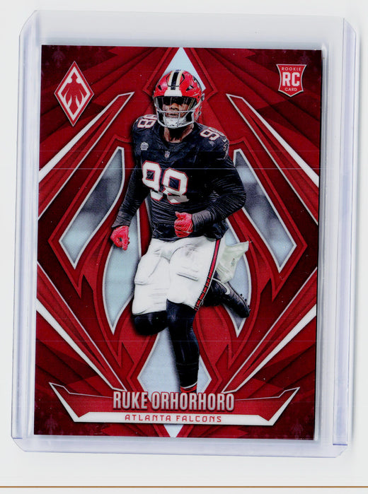 2024 Panini Phoenix Ruke Orhorhoro Red Rookie #237 /100 - front