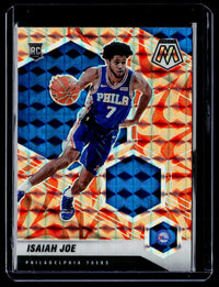 2020-21 Panini Mosaic Basketball Isaiah Joe Rookie #216 Philadelphia 76ers - front