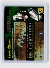 1998 Fleer Ultra Curtis Martin #70 New York Jets - back