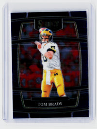 2022 Panini Select Draft Picks Tom Brady Michigan Concourse #32 - front