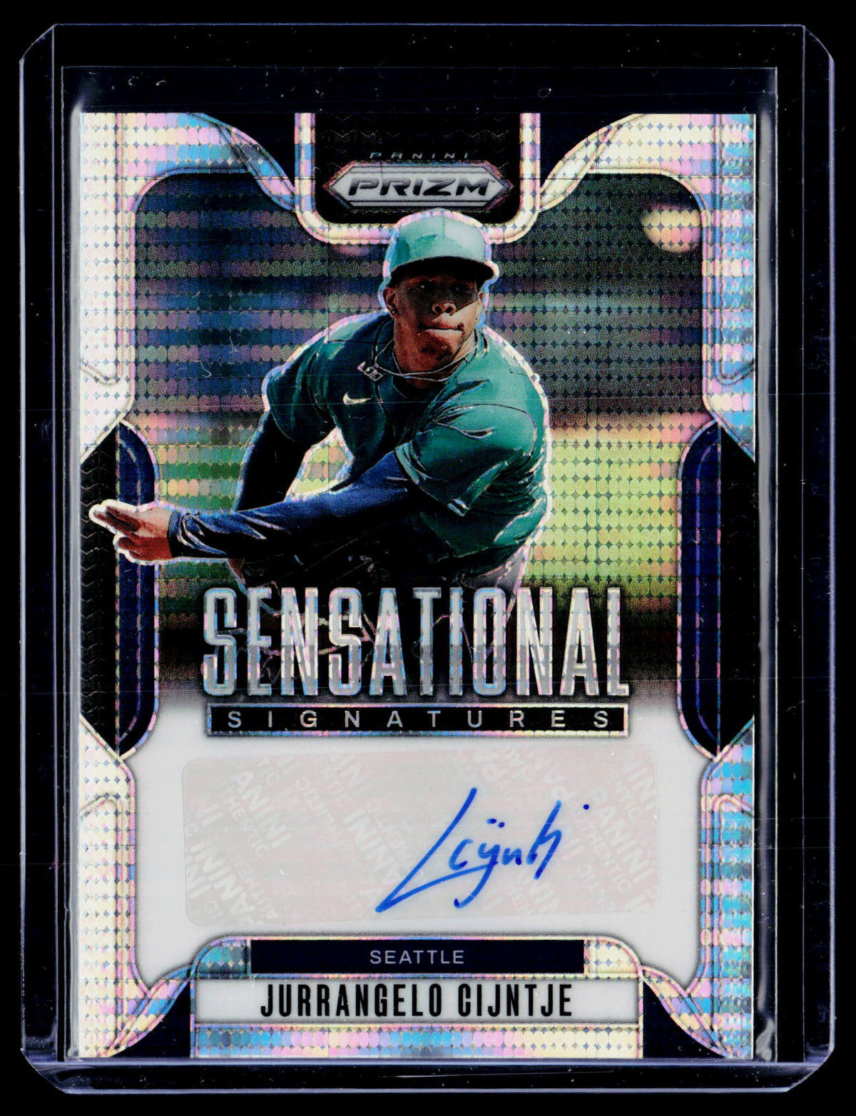 2025 Panini Prizm Baseball Sensational Signatures Jurrangelo Cijntje Auto #SS-JC - front