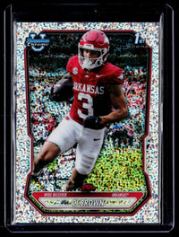 2026 Topps Bowman Chrome U 1st Bowman CJ Brown BCP-9 Arkansas - front