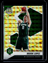 2020-21 Panini Mosaic Basketball Brook Lopez Genesis Mosaic #9 - front