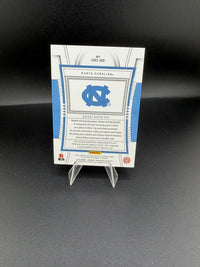 2023 Panini National Treasures Collegiate College Material Signatures Purple Josh Downs #CMS-JOD /25 - back