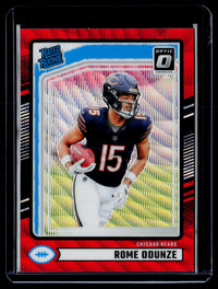 2024 Panini Donruss Football Rated Rookie Rome Odunze #309 - front