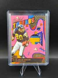 2025 Panini Donruss Elite Throwback Threads Doubles Kellen Winslow / John Jefferson #TTD-SD /99 Memorabilia - front